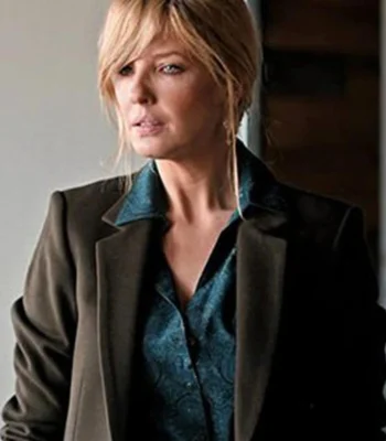 Yellowstone S03 Beth Dutton Womens Black Long Trench Coat