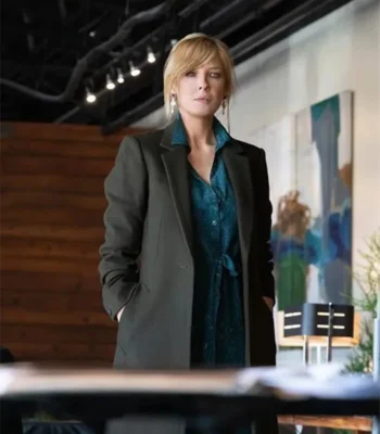 Yellowstone S03 Beth Dutton Womens Black Long Trench Coat