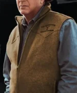 Yellowstone S03 John Dutton Beige Mens Wool Vest