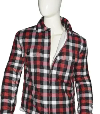 Yellowstone S03 Ryan Bingham Red Plaid Jacket