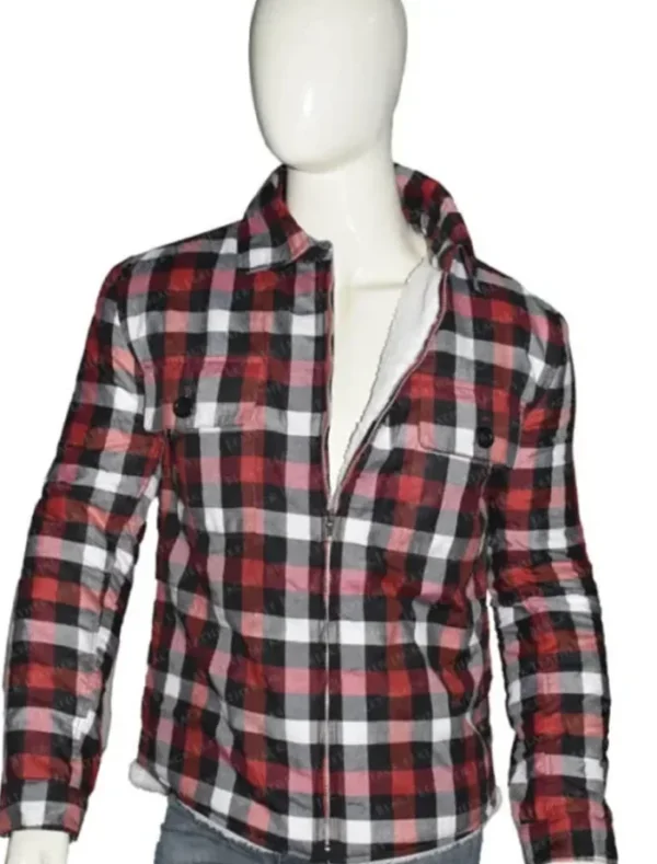Yellowstone S03 Ryan Bingham Red Plaid Jacket