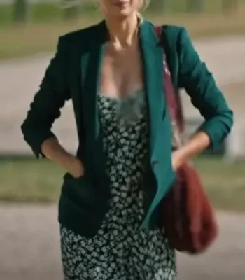 Yellowstone S04 Beth Dutton Green Blazer Coat