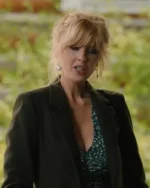 Yellowstone S04 Beth Dutton Green Long Single Breasted Coat