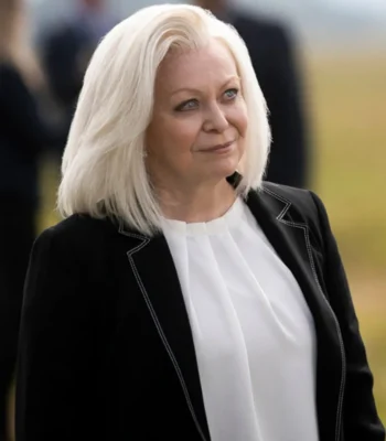 Yellowstone S04 Jacki Weaver Black Blazer Coat