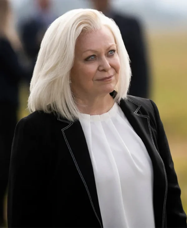 Yellowstone S04 Jacki Weaver Black Blazer Coat