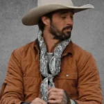 Yellowstone S04 Walker Brown Puffer Jacket
