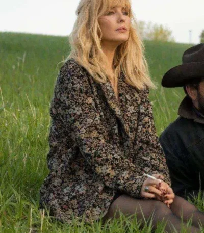Yellowstone S05 Beth Dutton Floral Coat