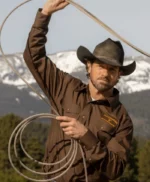 Yellowstone S05 Dutton Ranch Brown Shirt