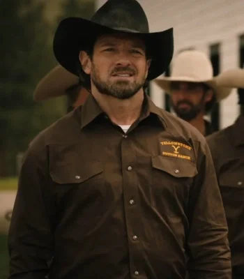 Yellowstone S05 Dutton Ranch Brown Shirt