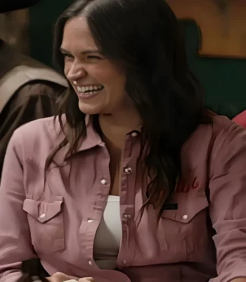 Yellowstone S05 Emily Pink Snap Button Wrangler Shirt