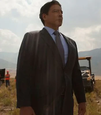 Yellowstone S05 Gil Birmingham Black Blazer