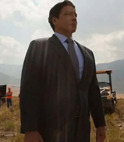 Yellowstone S05 Gil Birmingham Black Blazer