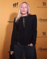 Yellowstone S05 Piper Perabo Premiere Black Jacket