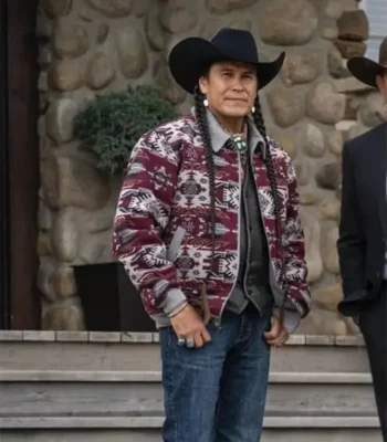 Yellowstone S4 Moses Brings Plenty Bomber Jacket