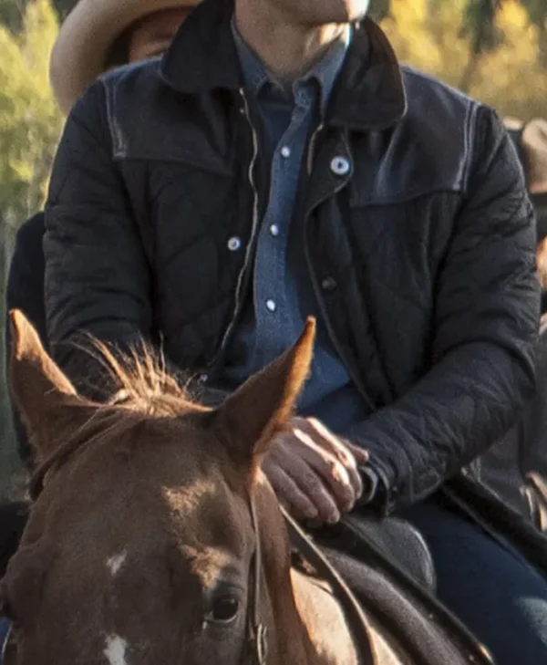 Yellowstone Wes Bentley Jamie Dutton Ranch Wear Brown Jacket