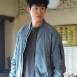 Yoo Joon-Sang The Uncanny Counter Blue Bomber Jacket