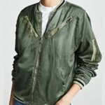 You S02 Love Quinn Green Bomber Jump Jacket