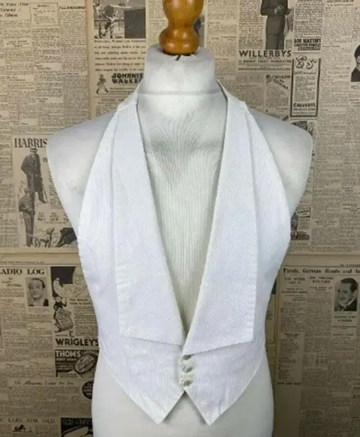 You S04 Niccy Lin White Vest You S04 Niccy Lin White Vest