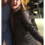 Young Sheldon Mary Cooper Puffer Trench Jacket
