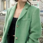 Younger Season 07 Liza Miller Long Green Coat