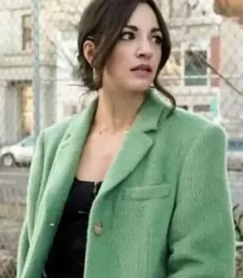 Younger Season 07 Liza Miller Long Green Coat