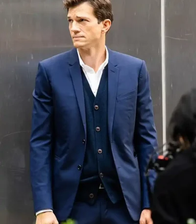 Your Place or Mine 2023 Ashton Kutcher Blazer