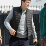 Your Place or Mine 2023 Ashton Kutcher Puffer Vest