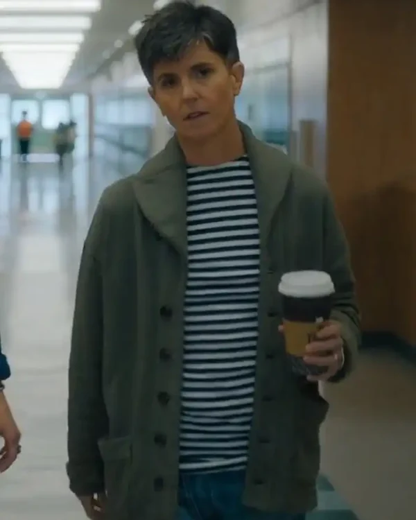 Your Place or Mine 2023 Tig Notaro Wool Coat