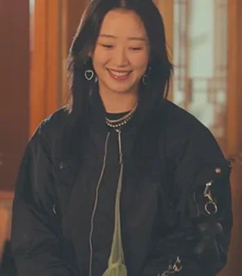 Yuri XO Kitty S02 Black Bomber Jacket