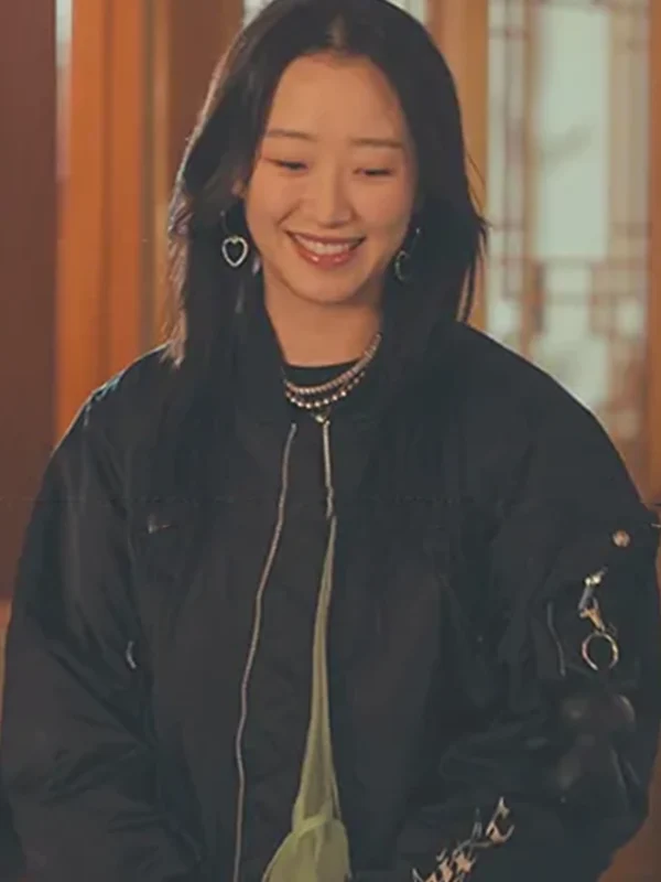 Yuri XO Kitty S02 Black Bomber Jacket