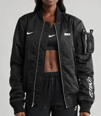Yuri XO Kitty S02 Black Bomber Jacket