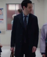 Zoey’s Extraordinary Playlist Andrew Leeds Black Wool Coat