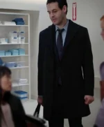 Zoey’s Extraordinary Playlist Andrew Leeds Black Wool Coat