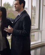 Zoey’s Extraordinary Playlist Andrew Leeds Black Wool Coat