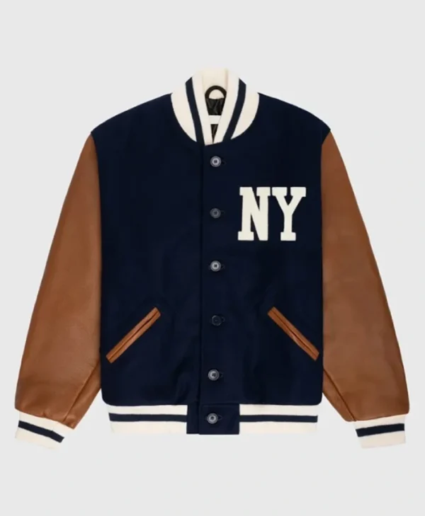 1940 NY Yankees Navy and Brown Varsity Jacket