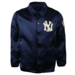 1946 NY Yankees Navy Satin Windbreaker