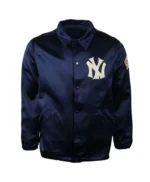 1946 NY Yankees Navy Satin Windbreaker