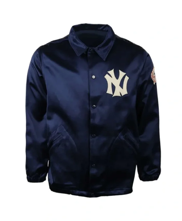 1946 NY Yankees Navy Satin Windbreaker