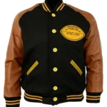 1955 Pittsburgh Steelers Varsity Brown and Black Jacket