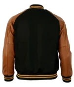 1955 Pittsburgh Steelers Varsity Brown and Black Jacket