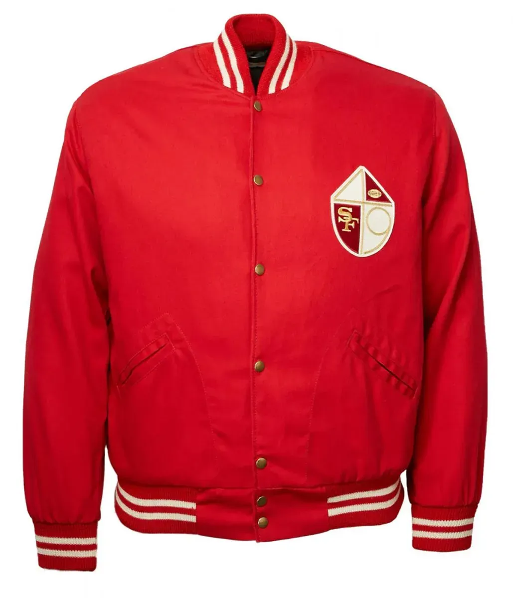 1957 San Francisco 49ers Cotton Jacket 1957 San Francisco 49ers Cotton Jacket