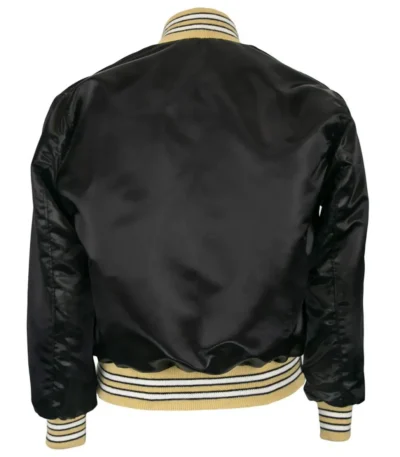 1968 New Orleans Saints Satin Black Jacket