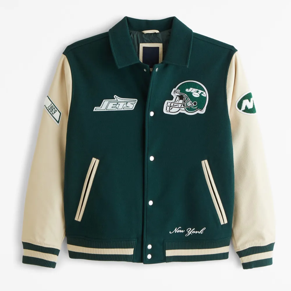 1968 Super Bowl Champions NY Jets Varsity Jacket 1968 Super Bowl Champions NY Jets Varsity Jacket