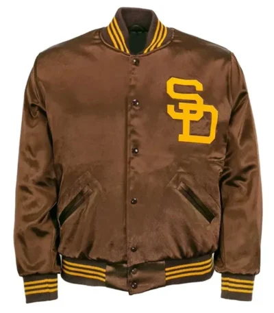 1969 San Diego Padres Brown Varsity Jacket