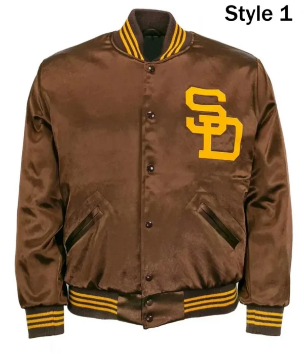 1969 San Diego Padres Satin Jacket