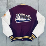 1980s Minnesota Vikings NFC Champs Patch Varsity Jacket