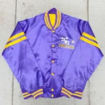 1980s Minnesota Vikings Spellout Bomber Jacket