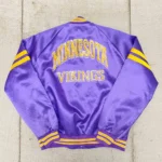 1980s Minnesota Vikings Spellout Bomber Jacket