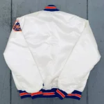 1980s NY Mets White Bomber Jacket