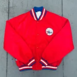 1980’s Philadelphia 76ers Red Bomber Jacket